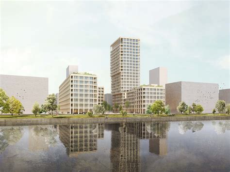 In de antwerpse wijk nieuw zuid is een nieuwbouw deels ingestort. Nieuw Zuid Antwerpen » Max Dudler