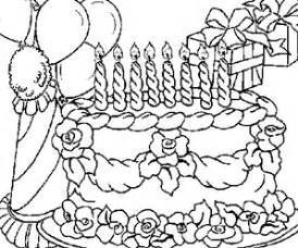 Dessin A Imprimer Joyeux Anniversaire
