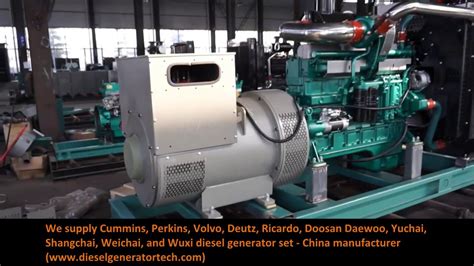 Starlight Power Workshop Show Diesel Generator Set China Manufacturer