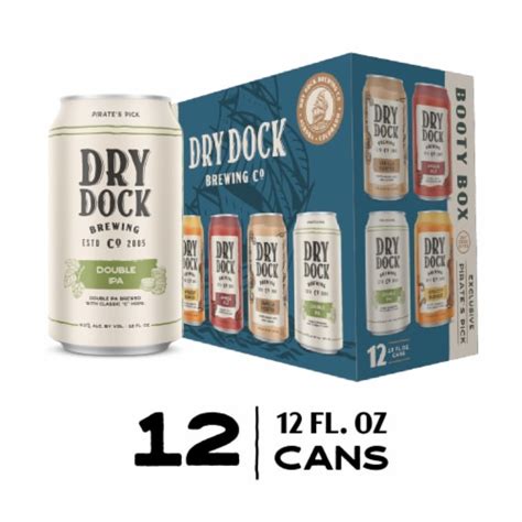 Dry Dock Brewing Booty Box Beer 12 Cans 12 Fl Oz Frys Food Stores