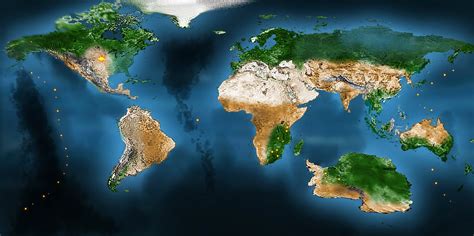 New Earth Map