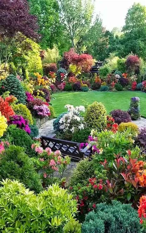 60 Inspiring Spring Garden Ideas For Front Yard And Backyard In 2020