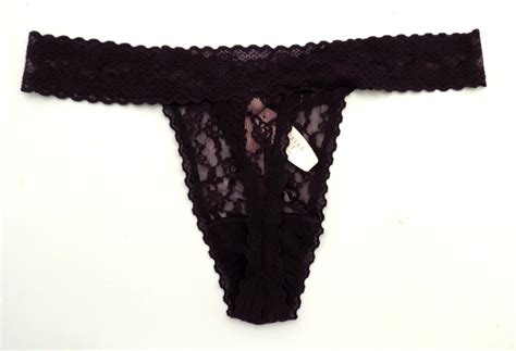 Victorias Secret The Lacie Lace Thong Panty Panties Ebay