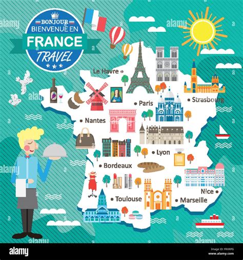 Mapa Turistico De Francia