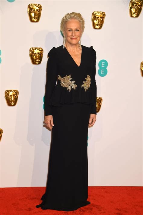 Glenn Close At The 2019 Bafta Awards Bafta Awards Red Carpet Dresses