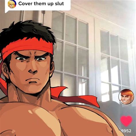 ryu cover them up slut know your meme