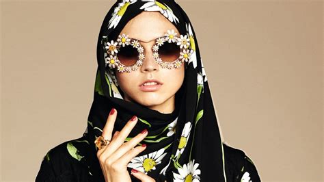dolce and gabbana hijab and abaya collection british vogue british vogue