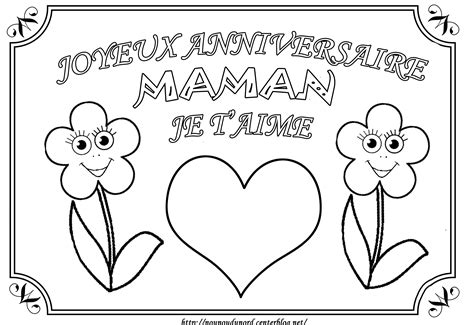 Dessin A Imprimer Joyeux Anniversaire  GreatestColoringBook.com