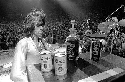 Picture Of Keith Richards On Stage Rolling Stones 1972 Tour Photo