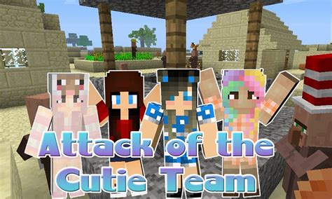 Minecraft Attack Of The Cutie Team So Fancy 1 Youtube