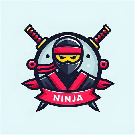 Premium Vector Vector Ninja Character Logo