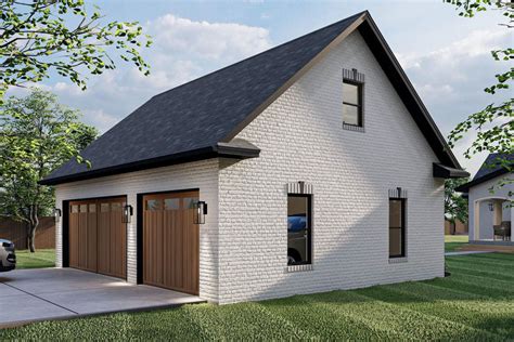 Detached Garage Plan With Brick Exterior 62622dj Architectural