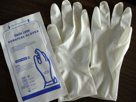 Latex Surgical Hand Gloves Tradekorea
