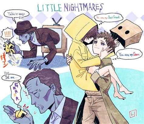 @mnsx0106 on Twitter in 2021 | Little nightmares fanart, Nightmares art