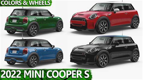 2022 Mini Cooper S Colors And Wheels Mini Cooper S 2022 Youtube