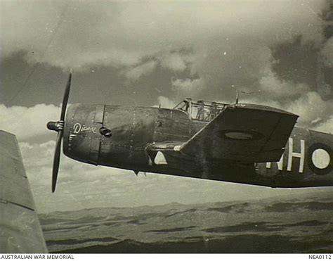 Northern Australia A Vultee Vengeance Dive Bomber Aircraft Of No 12
