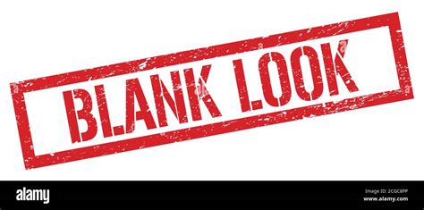 Blank Look Red Grungy Rectangle Stamp Sign Stock Photo Alamy