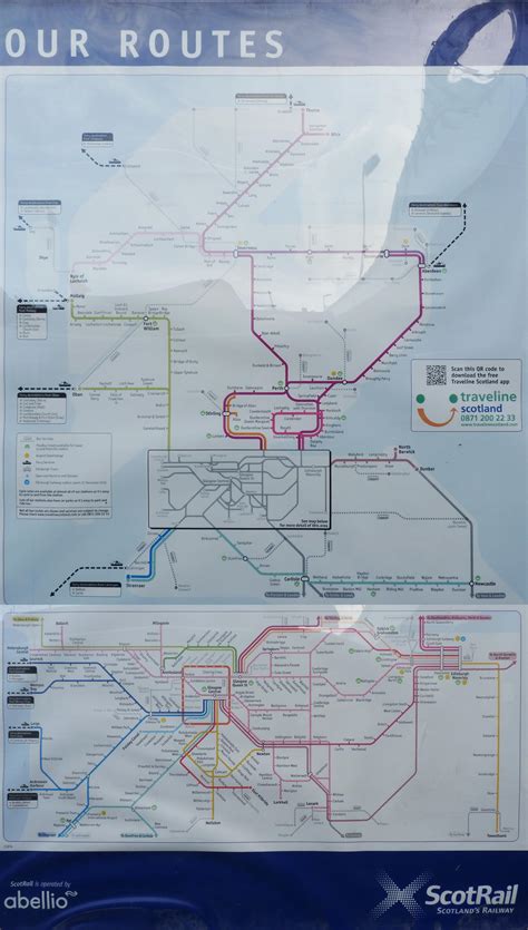 Oc Map Of Edinburgh Scotlands Rail System Tramsnational Rail