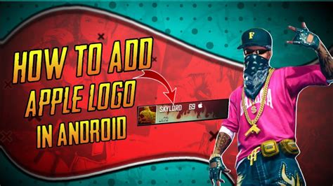 How To Add Apple Logo In Free Fire Like Skylord,promit,tahir🔥CONFIGURACIÓN PERFECTA para SAMSUNG
