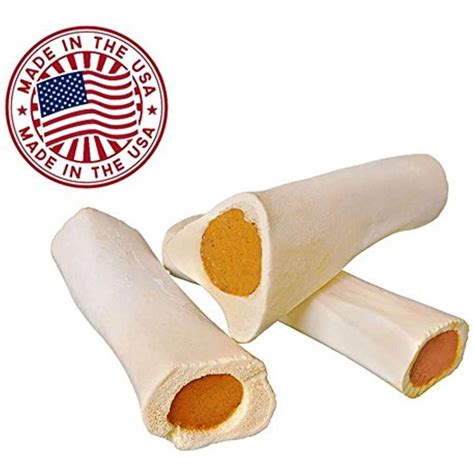 Peanut Butter Filled Dog Bones 10 Pack 5 6 Long Stuffed Bulk