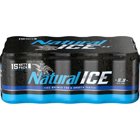 Natural Ice Beer 15 Pack 12 Fl Oz Cans 59 Abv Shop Price Cutter