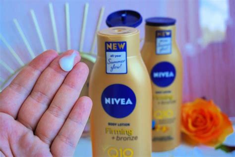Nivea Q10 Firming Bronze Body Lotion Review Beautyblog