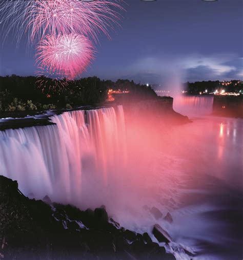 Nightly Illuminations At Niagara Falls State Park Niagara Falls