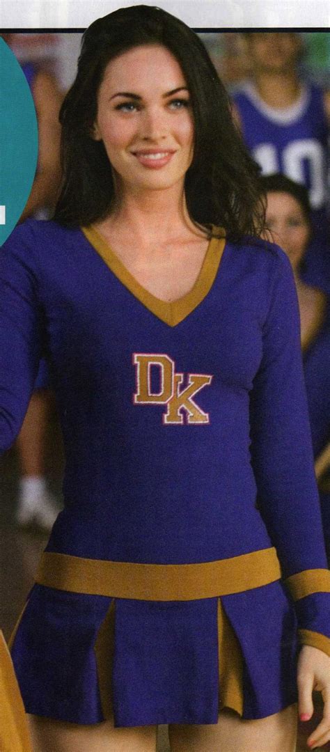 Megan Fox As A Cheerleader Suit Up