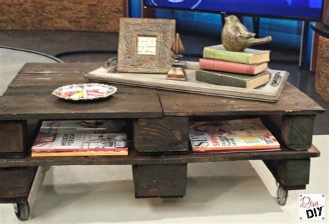 It's amazing what a simple paint job can do. DIY pallet coffee table you can paint or stain. See Easy step by step tutorial and video! Easy ...