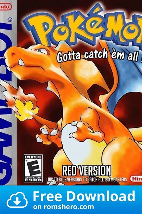 Download Pokemon Red Version Gameboy Color Gbc Rom Pokemon Red