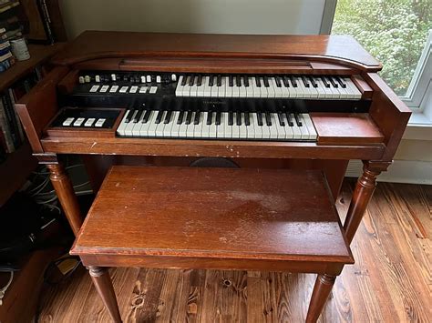Hammond M3 Organ With Motion Sound Amp Set Reverb