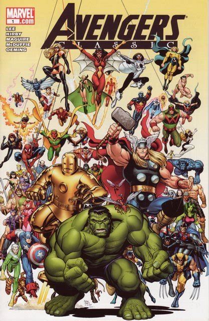 avengers classic marvel comics