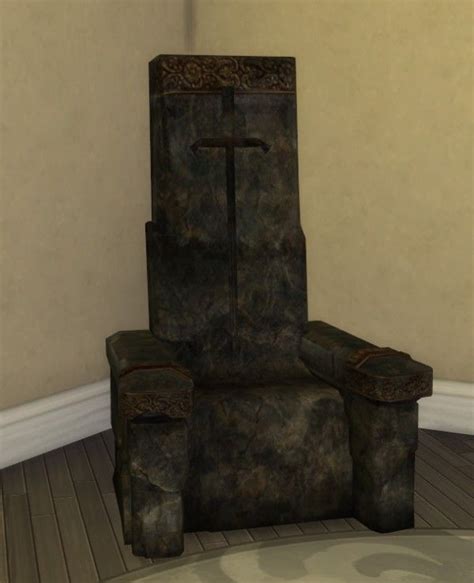 Simsworkshop Game Of Thrones Serath Throne By Biguglyhag • Sims 4