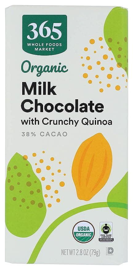 365 By Whole Foods Market Organic Chocolate Bar Milk