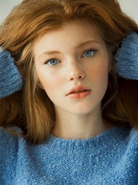 Pelirrojas 15 20 Años Daria Milky Redhead Girl Beautiful Redhead