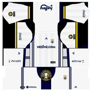 Home & away kits with download urls. Dream League Soccer Fenerbahçe Kits Logo URL Download
