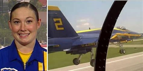 Blue Angels First Female Pilot Takes Flight Fox News Video