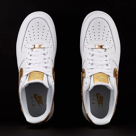 Maybe you would like to learn more about one of these? Mens Shoes - Nike Air Force 1 07 CR7 - White -Metallic Gold - AQ0666-100