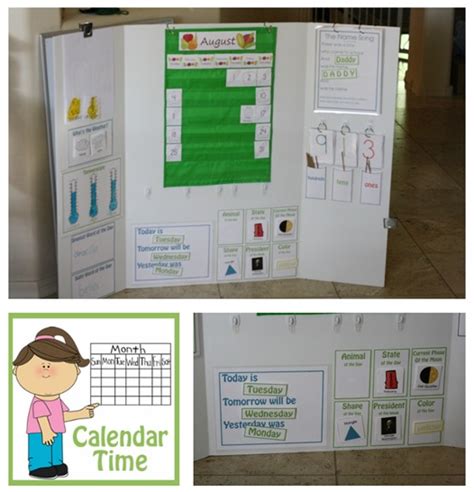 Free Calendar Board Printables For Preschool And Kindergarden Money