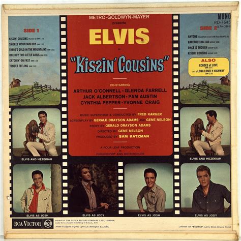 Presley Elvis Kissin Cousins 1964 First Press Mono Uk Rca Nmintnmint