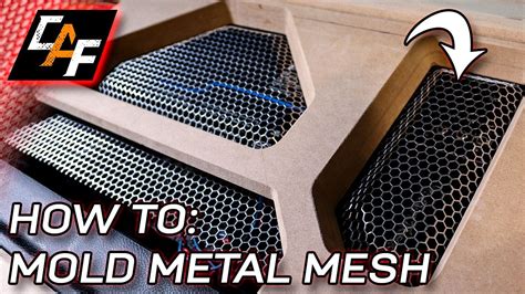 Black metal sheet unique pro speaker box grills. (1) PROTECT Speakers Amps AWESOME CUSTOM Molded Metal Mesh ...