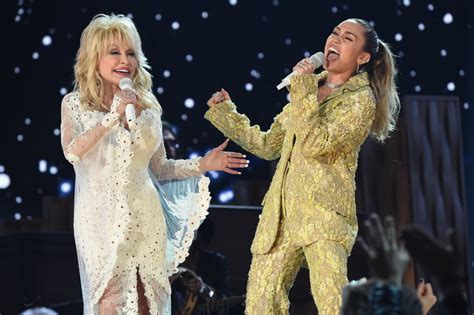 Miley cyrus, reese witherspoon and more honor dolly parton at musicares gala. Dolly Parton and Miley Cyrus | Country Singers at the 2019 ...