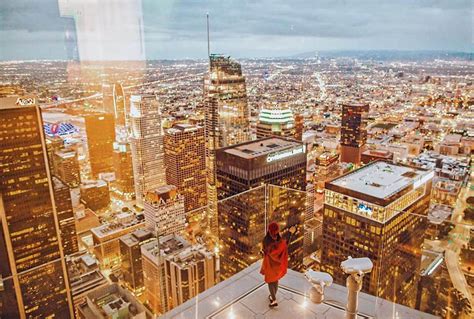 Want To Experience The Skyslide At Oue Skyspace Los Angeles Heres All
