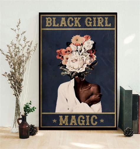 Black Girl Magic African American Canvas Daymira Wear For Everyday