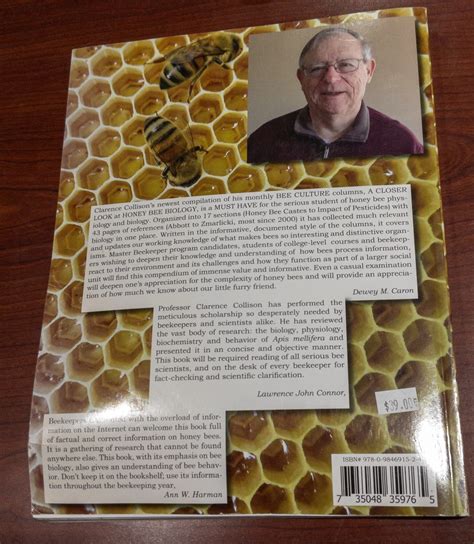 A Closer Look Basic Honey Bee Biology Book Happbee Acres Bee Supply