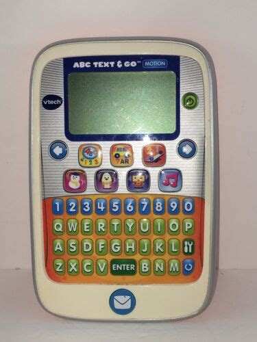 Vtech Abc Text And Go Motion Learning Educational Toy Handheld Portable