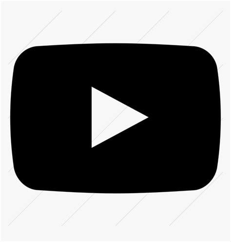 17 Black And White Youtube Icon Images Logo Youtube Logo Png Black