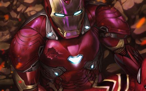 Descargar Fondos De Pantalla Iron Man Superhéroes Anthony Stark