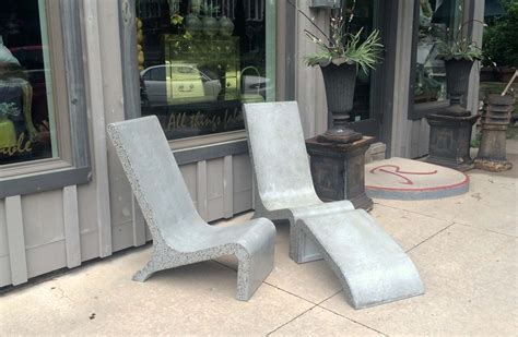 Get it as soon as fri, may 14. Custom Concrete Adirondack Chair by Masonry and Metal L.P ...