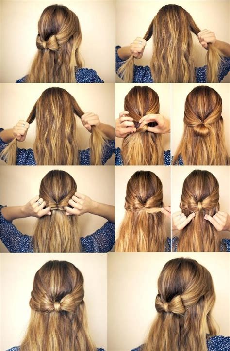 You only need is a hair tie, some bobby pins. 12 Half up Half down Hair Tutorials You Must Have - Pretty ...